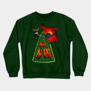 Die Hard Movie Nakatomi Christmas Tree Crewneck Sweatshirt